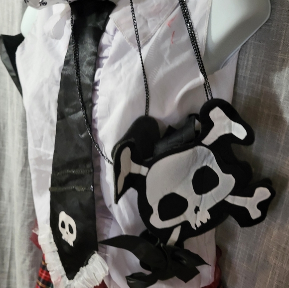 🎃Gothic School Pirate Kids Halloween Costume youth m - Picture 7 of 10